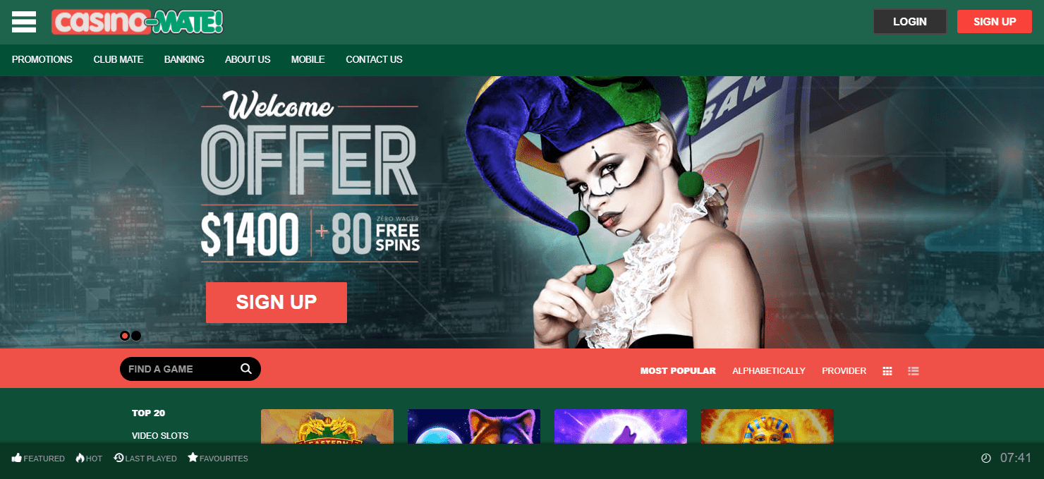 Casino Mate Australia